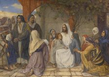 Suffer the Little Children Come to Me, 1923. Creator: Juliaan De Vriendt