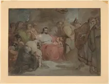 Suffer the Little Children. Creator: Thomas Sully