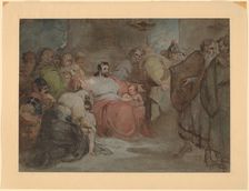 Suffer the Little Children. Creator: Thomas Sully