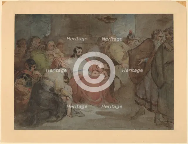 Suffer the Little Children. Creator: Thomas Sully.