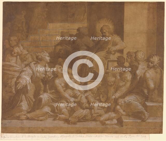 Suffer the Little Children to Come unto Me, n.d. Creator: Giambattista Tinti.
