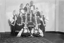 Suffrage dancers - Russian group, between c1910 and c1915. Creator: Bain News Service