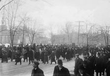 Suffrage hike to Wash'n, 1913. Creator: Bain News Service