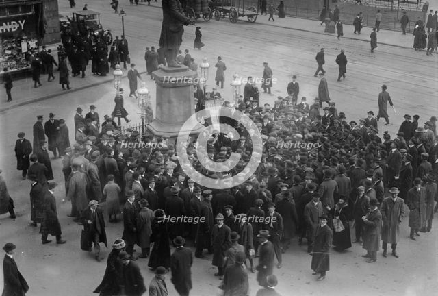 Suffrage meeting - City Hall, between c1910 and c1915. Creator: Bain News Service.