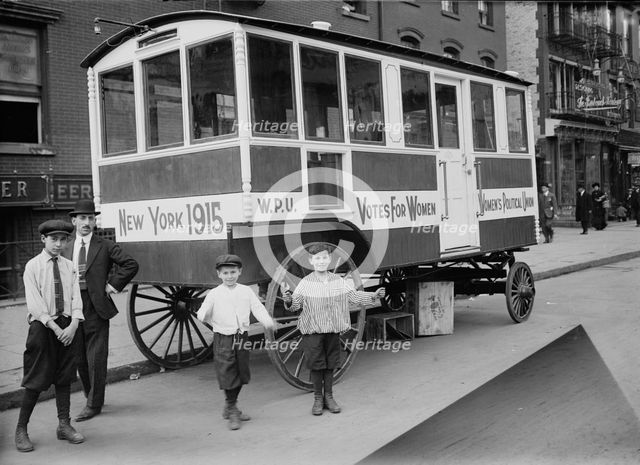 Suffrage shop, 1915. Creator: Bain News Service.