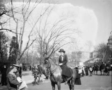 Suffrage Parade, Alberta Hill, 1913. Creator: Bain News Service