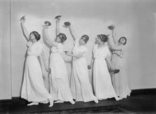 Suffragette Ball - Gr. Cymball Dance, between c1910 and c1915. Creator: Bain News Service