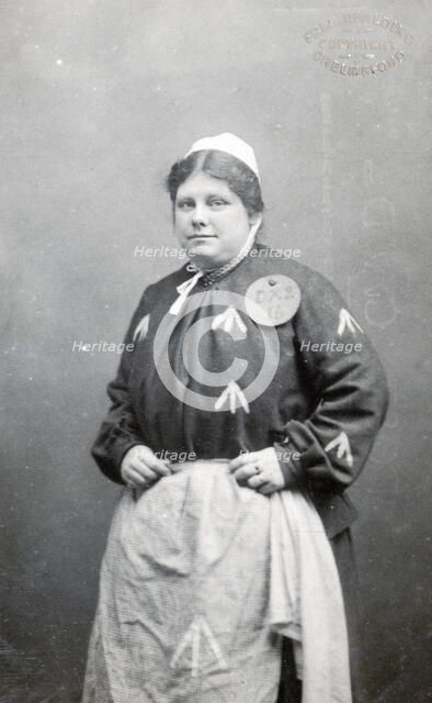 Suffragette prisoner, c1910. Artist: Unknown