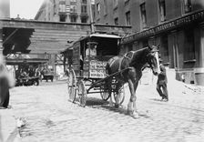 Suffragettes on way to Boston, 1913. Creator: Bain News Service