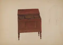 Sugar Chest, c. 1937. Creator: Harry Jennings