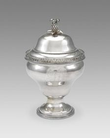 Sugar Bowl, 1790/94. Creator: Abraham Carlile
