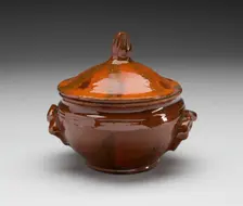 Sugar bowl, 1820/50. Creator: Unknown