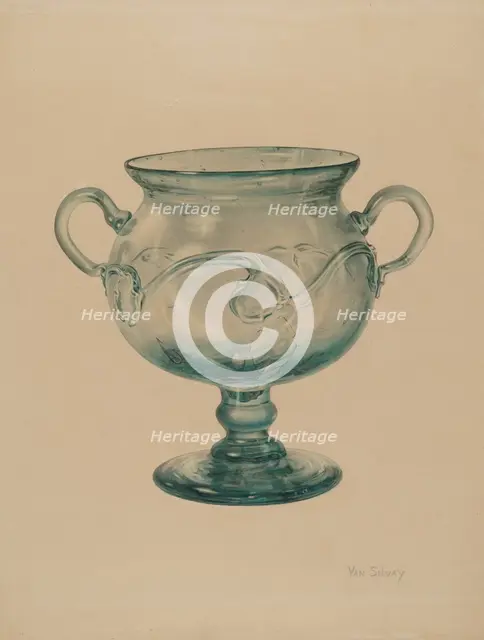 Sugar Bowl, 1935/1942. Creator: Van Silvay.