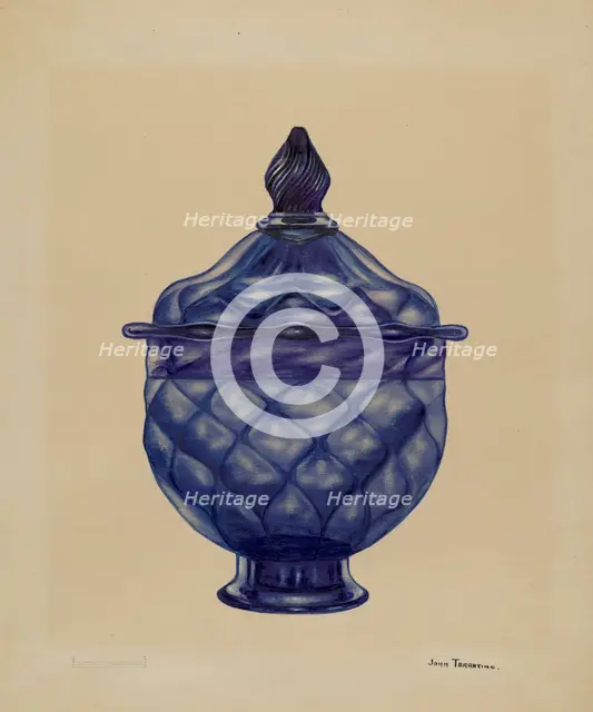 Sugar Bowl, 1935/1942. Creator: John Tarantino.