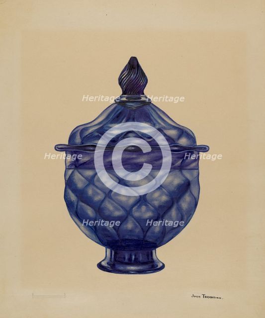 Sugar Bowl, 1935/1942. Creator: John Tarantino.