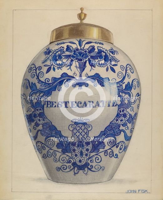 Sugar Bowl, 1936. Creator: John Fisk.