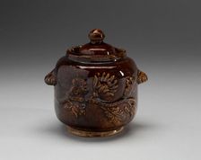 Sugar Bowl with Cover, 1840/90. Creator: Unknown