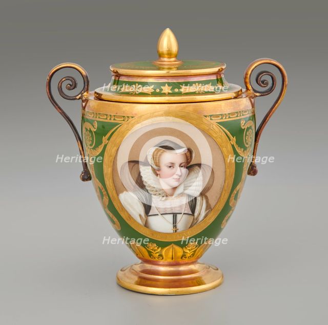 Sugar Bowl And Cover, c1795. Creator: Unknown.