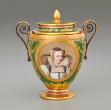 Sugar Bowl And Cover, c1795. Creator: Unknown