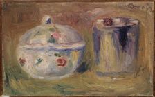 Sugar bowl and Beaker, c1900. Creator: Pierre-Auguste Renoir