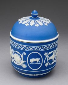 Sugar Bowl, Burslem, 1775/1800. Creator: Wedgwood