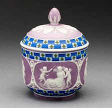 Sugar Bowl, Burslem, c. 1800. Creator: Wedgwood