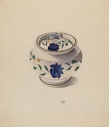 Sugar Bowl, c. 1936. Creator: Edward White