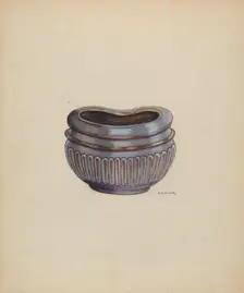 Sugar Bowl, c. 1936. Creator: Herbert Marsh