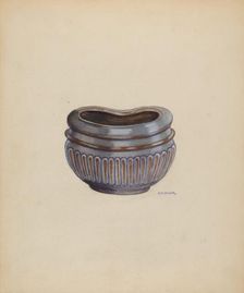 Sugar Bowl, c. 1936. Creator: Herbert Marsh