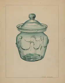 Sugar Bowl, c. 1936. Creator: John Dana