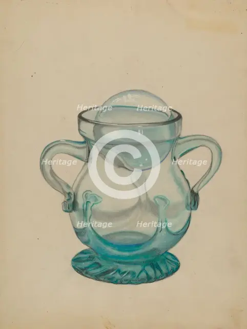 Sugar Bowl, c. 1936. Creator: John Tarantino.