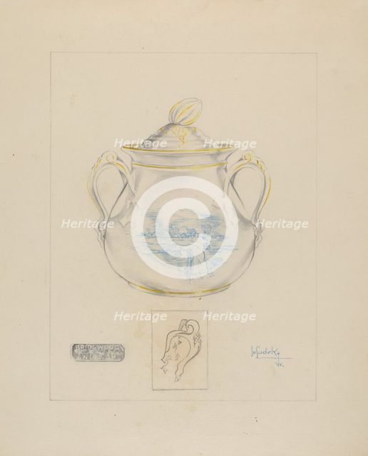 Sugar Bowl, c. 1936. Creator: Joseph Sudek.