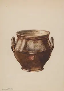 Sugar Bowl, c. 1937. Creator: Yolande Delasser