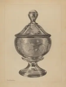 Sugar Bowl, c. 1937. Creator: John Tarantino