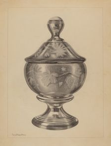 Sugar Bowl, c. 1937. Creator: John Tarantino