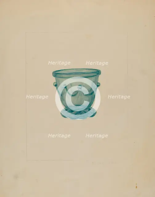 Sugar Bowl, c. 1937. Creator: Michael J. Miceli.