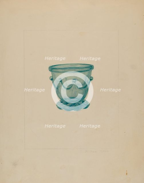 Sugar Bowl, c. 1937. Creator: Michael J. Miceli.
