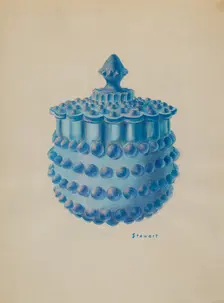 Sugar Bowl, c. 1937. Creator: Robert Stewart