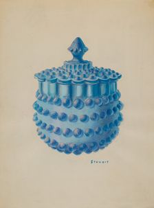 Sugar Bowl, c. 1937. Creator: Robert Stewart