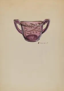 Sugar Bowl, c. 1937. Creator: Robert Stewart