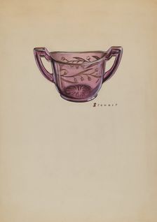 Sugar Bowl, c. 1937. Creator: Robert Stewart