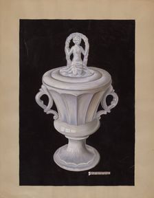 Sugar Bowl, c. 1937. Creator: Robert Stewart