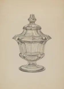 Sugar Bowl, c. 1939. Creator: Henry Moran