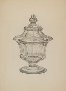 Sugar Bowl, c. 1939. Creator: Henry Moran