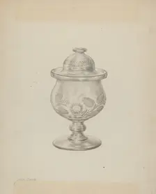 Sugar Bowl, c. 1940. Creator: John Dana