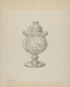Sugar Bowl, c. 1940. Creator: John Dana