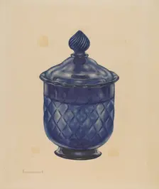 Sugar Bowl, c. 1940. Creator: John Tarantino