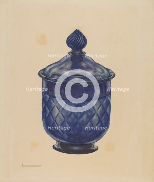 Sugar Bowl, c. 1940. Creator: John Tarantino.