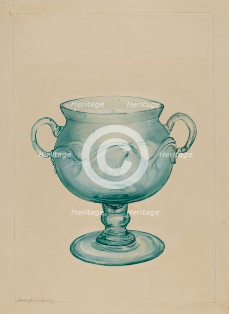 Sugar Bowl, c. 1940. Creator: Joseph Delaney.