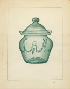 Sugar Bowl, c. 1940. Creator: Philip Johnson